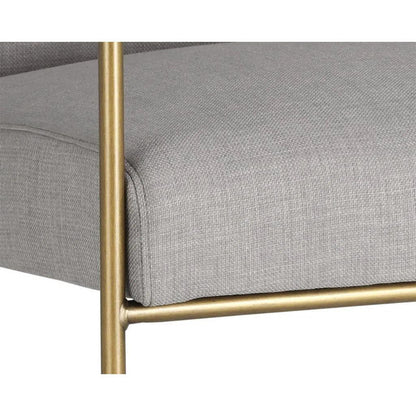 Balford Fabric Dining Armchair - LOOMLAN - SUNPAN - Dining Chairs