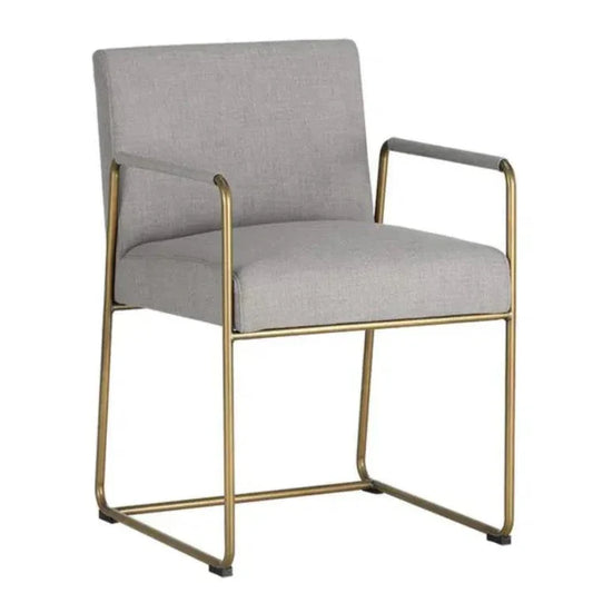 Balford Fabric Dining Armchair - LOOMLAN - SUNPAN - Dining Chairs