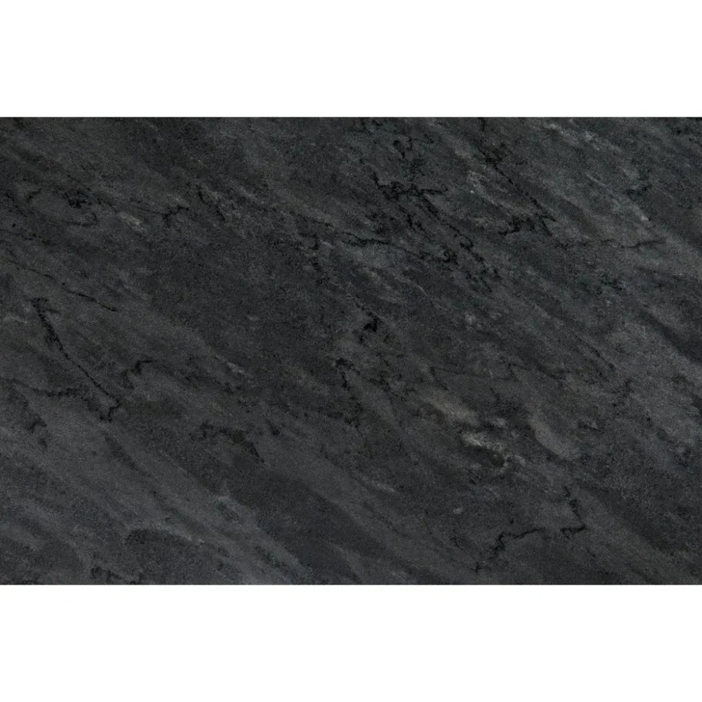 Balin Wood and Marble Console Table - LOOMLAN - Noir - Console Tables