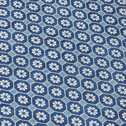 Ballara Blue Washable Indoor - Outdoor Rug - LOOMLAN - LOOMLAN Rugs - Outdoor Rugs
