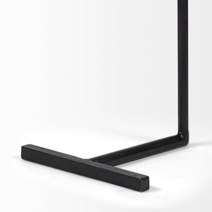 Ballatine Wood Top Round Accent Table