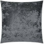 Ballet Charcoal Solid Grey Large Throw Pillow Insert - LOOMLAN - D.V. Kap - Throw Pillows