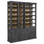 Balmoral Display Cabinet Black China Cabinet Drawers - LOOMLAN - Furniture Classics - Buffets & Curios
