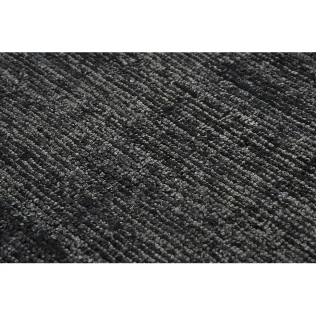 Bals Solid Charcoal Area Rugs For Living Room - LOOMLAN - LOOMLAN - Area Rugs