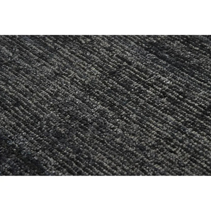 Bals Solid Charcoal Area Rugs For Living Room - LOOMLAN - LOOMLAN - Area Rugs