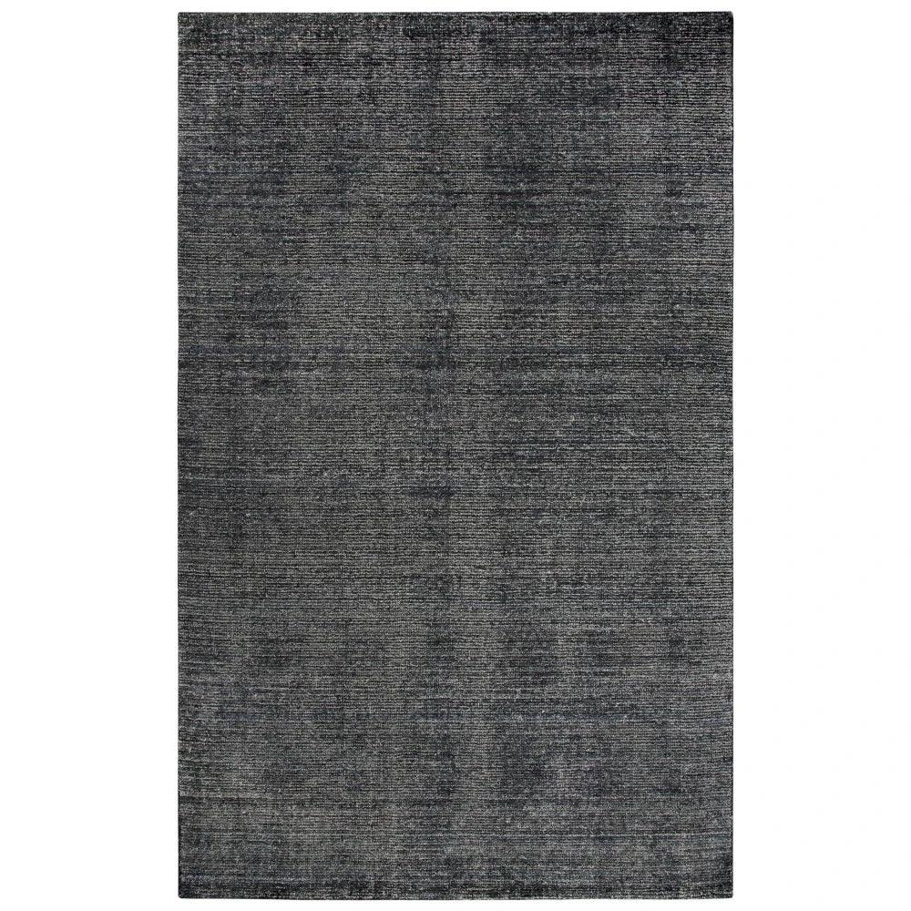 Bals Solid Charcoal Area Rugs For Living Room - LOOMLAN - LOOMLAN - Area Rugs