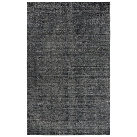 Bals Solid Charcoal Area Rugs For Living Room - LOOMLAN - LOOMLAN - Area Rugs
