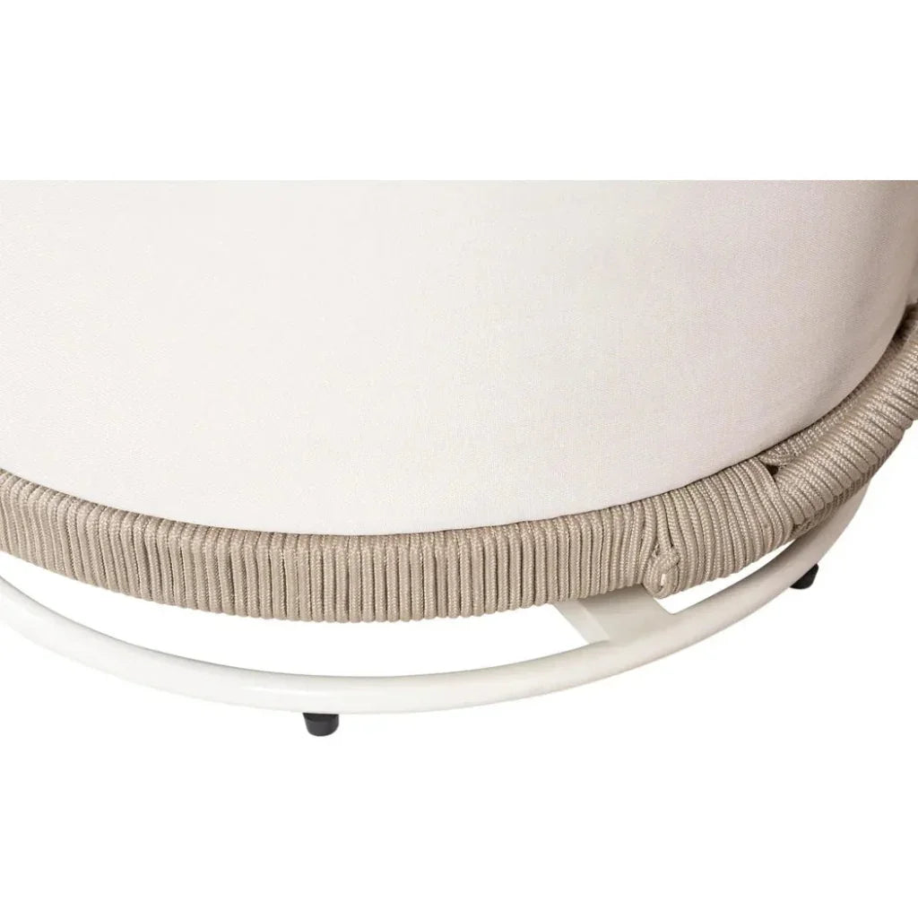 Baltic Swivel Chair 2PC Tan Outdoor Lounge Chairs-Outdoor Lounge Chairs-Seasonal Living-LOOMLAN