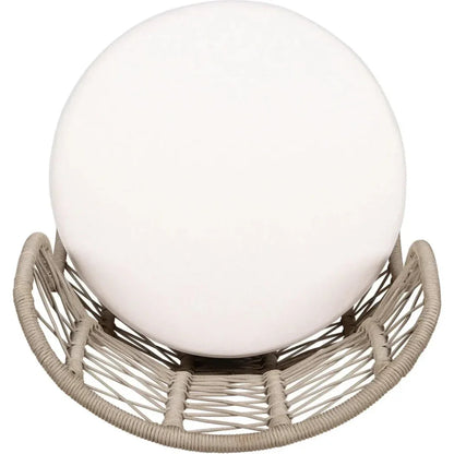 Baltic Swivel Chair 2PC Tan Outdoor Lounge Chairs-Outdoor Lounge Chairs-Seasonal Living-LOOMLAN