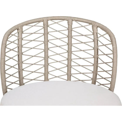 Baltic Swivel Chair 2PC Tan Outdoor Lounge Chairs-Outdoor Lounge Chairs-Seasonal Living-LOOMLAN