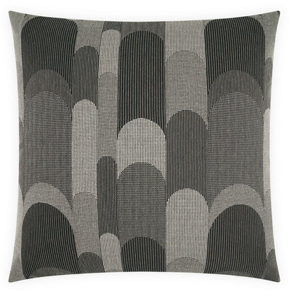 Balutto Black Throw Pillow