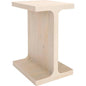 Bama Natural Wood Square Side Table - LOOMLAN - Zuo Modern - Side Tables