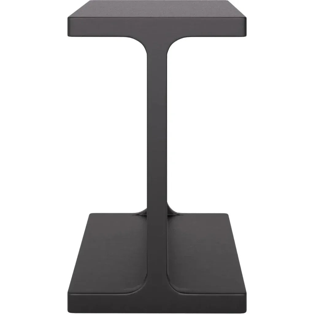 Bama Wood Black Square Side Table - LOOMLAN - Zuo Modern - Side Tables