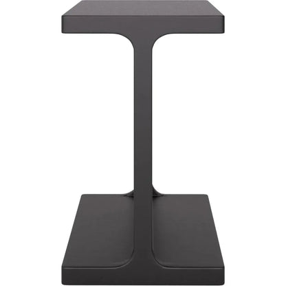 Bama Wood Black Square Side Table - LOOMLAN - Zuo Modern - Side Tables