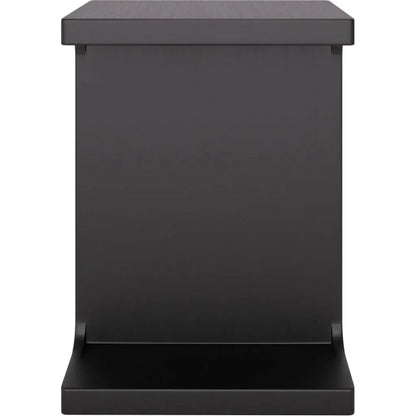 Bama Wood Black Square Side Table - LOOMLAN - Zuo Modern - Side Tables