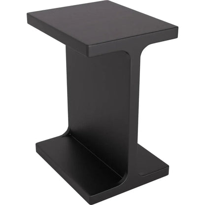 Bama Wood Black Square Side Table - LOOMLAN - Zuo Modern - Side Tables