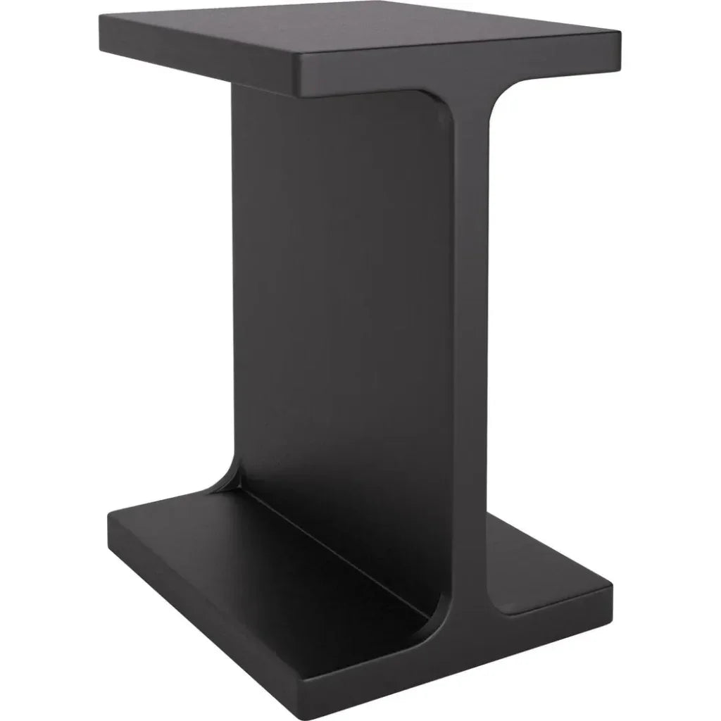 Bama Wood Black Square Side Table - LOOMLAN - Zuo Modern - Side Tables