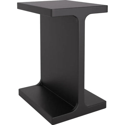 Bama Wood Black Square Side Table - LOOMLAN - Zuo Modern - Side Tables