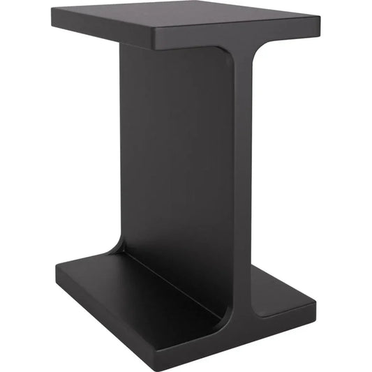 Bama Wood Black Square Side Table - LOOMLAN - Zuo Modern - Side Tables