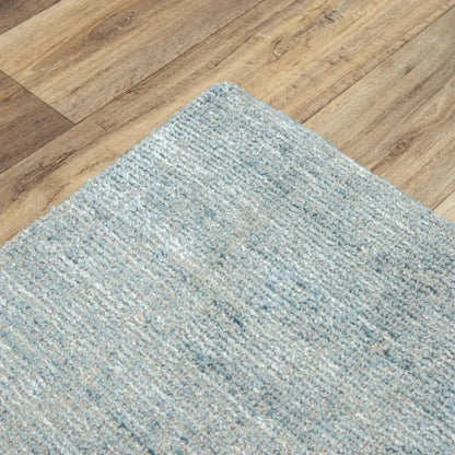 Bamb Solid Blue Area Rugs For Living Room - LOOMLAN - LOOMLAN - Area Rugs