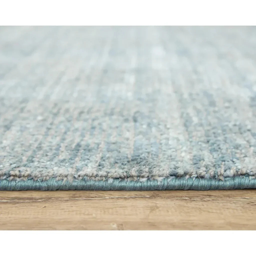 Bamb Solid Blue Area Rugs For Living Room - LOOMLAN - LOOMLAN - Area Rugs