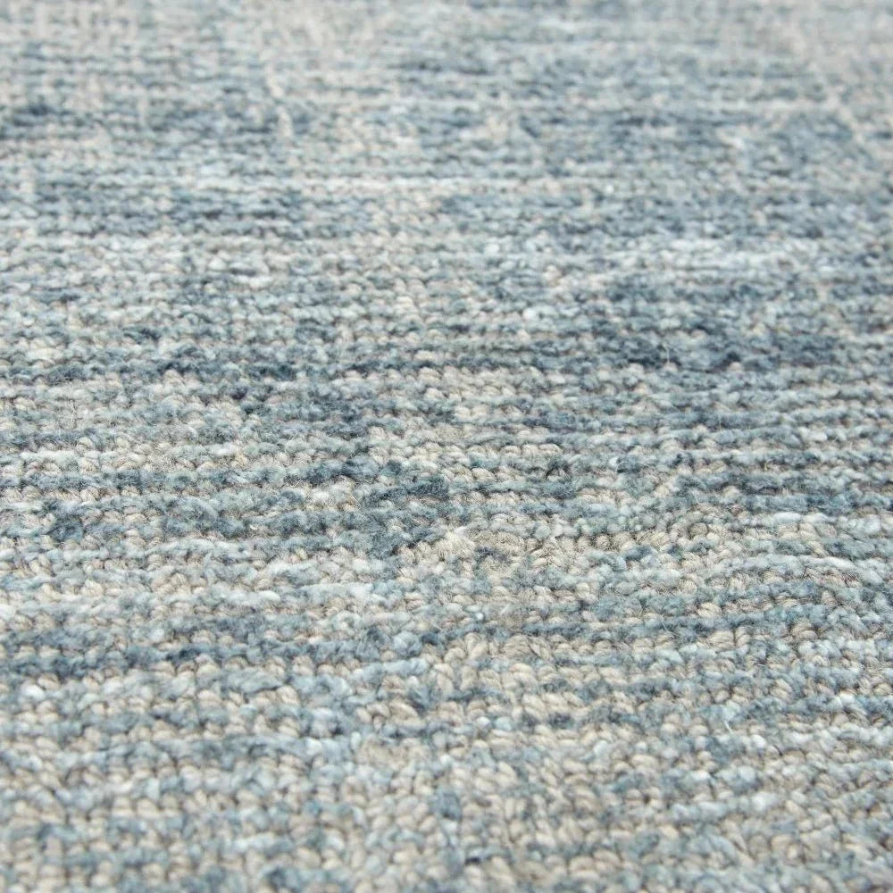 Bamb Solid Blue Area Rugs For Living Room - LOOMLAN - LOOMLAN - Area Rugs