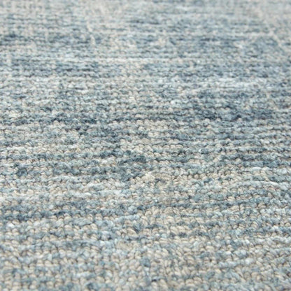 Bamb Solid Blue Area Rugs For Living Room - LOOMLAN - LOOMLAN - Area Rugs