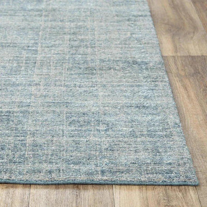 Bamb Solid Blue Area Rugs For Living Room - LOOMLAN - LOOMLAN - Area Rugs