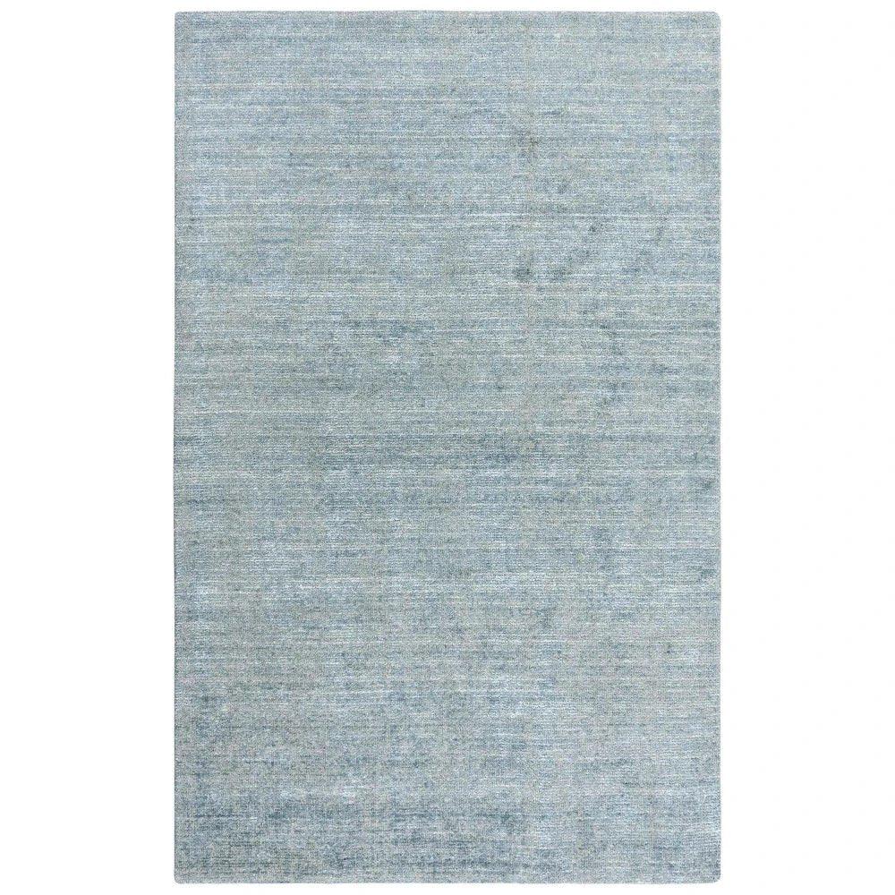 Bamb Solid Blue Area Rugs For Living Room - LOOMLAN - LOOMLAN - Area Rugs
