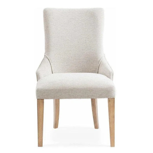 Bambach Performance Fabric Armless Dining Chair 2PC - LOOMLAN - Bassett Mirror - Dining Chairs