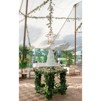 Bamboo Antique Gold Faux Frame Chandelier - LOOMLAN - Chelsea House - Chandeliers