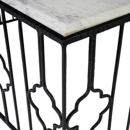 Bancroft Marble Topped Square Coffee Table - LOOMLAN - Furniture Classics - Coffee Tables