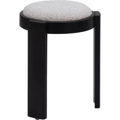 Banjul Wood Misty Gray Ottoman - LOOMLAN - Zuo Modern - Ottomans