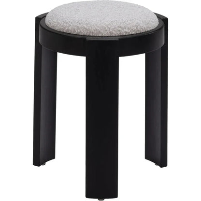 Banjul Wood Misty Gray Ottoman - LOOMLAN - Zuo Modern - Ottomans