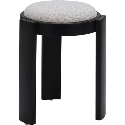 Banjul Wood Misty Gray Ottoman - LOOMLAN - Zuo Modern - Ottomans
