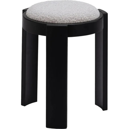 Banjul Wood Misty Gray Ottoman - LOOMLAN - Zuo Modern - Ottomans