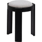 Banjul Wood Misty Gray Ottoman - LOOMLAN - Zuo Modern - Ottomans
