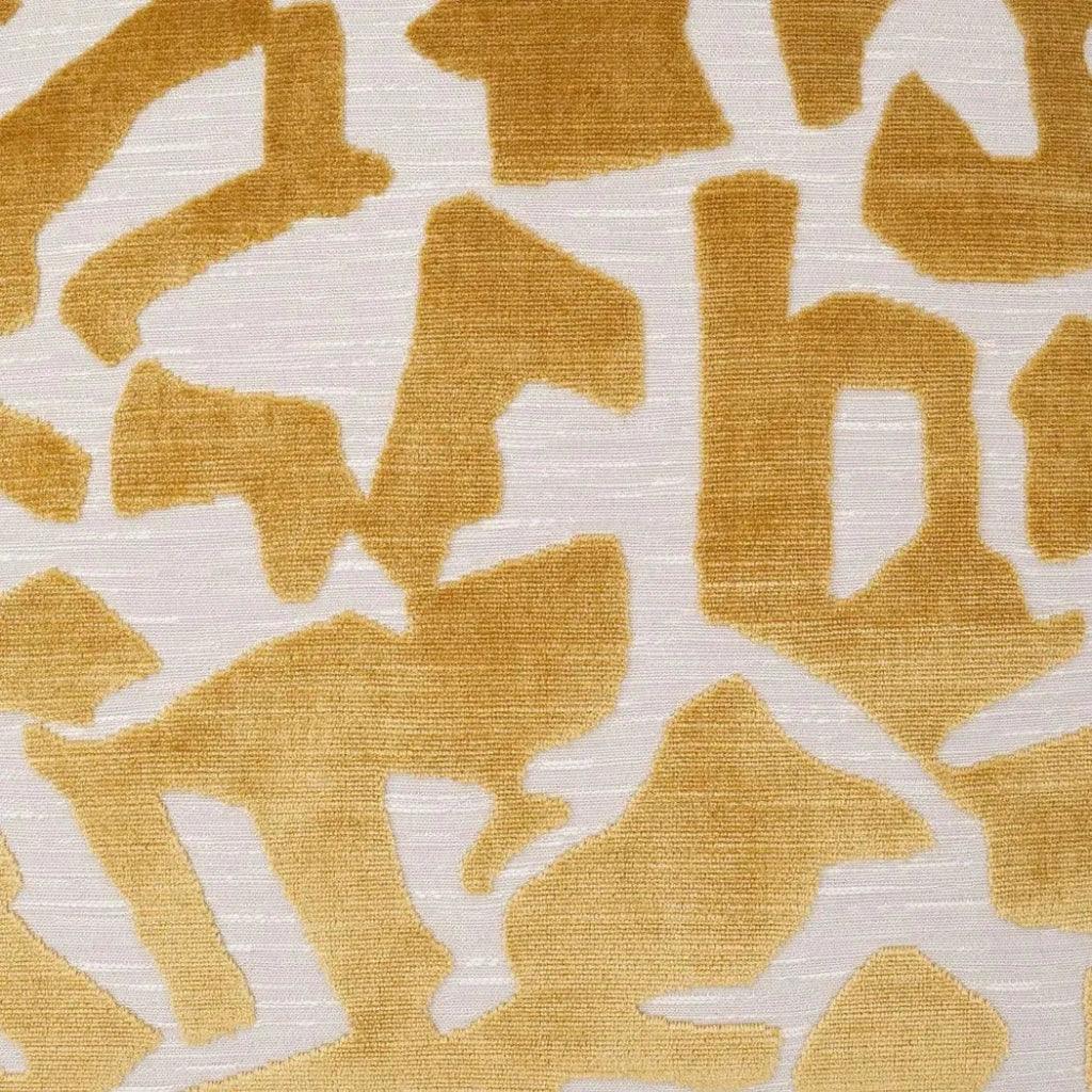 Banksy Honey Abstract Gold Large Throw Pillow Insert - LOOMLAN - D.V. Kap - Throw Pillows