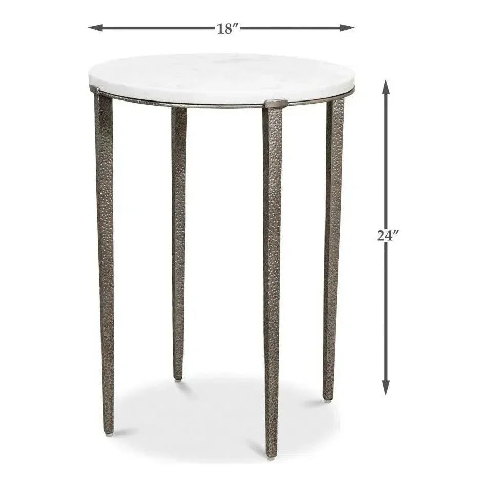 Banswara Round Table - LOOMLAN - Sarreid - Side Tables