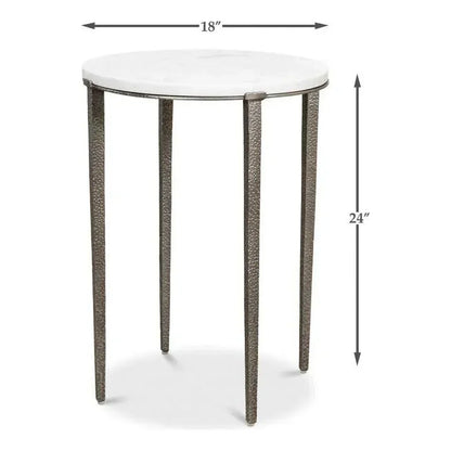 Banswara Round Table - LOOMLAN - Sarreid - Side Tables