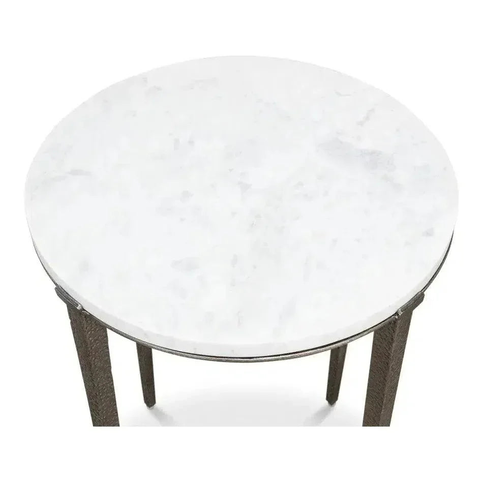 Banswara Round Table - LOOMLAN - Sarreid - Side Tables