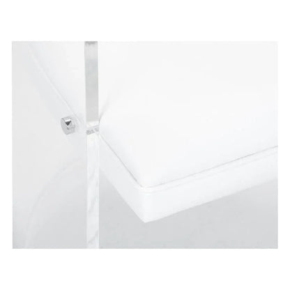 Baran Barrel Clear Acyrlic Frame Back Chair - LOOMLAN - Wildwood - Club Chairs