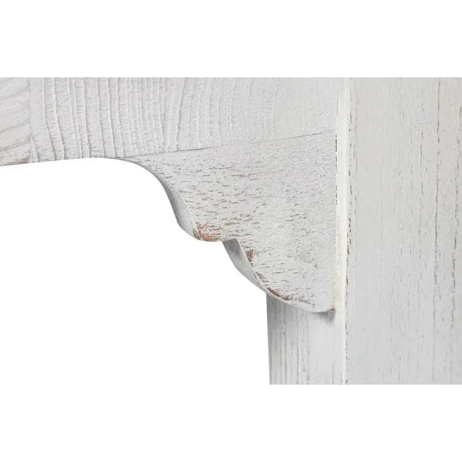 Barbera Vineyards Round Coffee Table Two Tone Wood - LOOMLAN - Sarreid - Coffee Tables