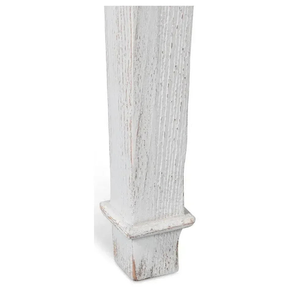 Barbera Vineyards Round Coffee Table Two Tone Wood - LOOMLAN - Sarreid - Coffee Tables