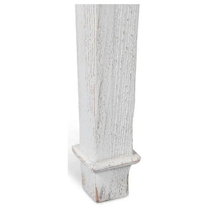 Barbera Vineyards Round Coffee Table Two Tone Wood - LOOMLAN - Sarreid - Coffee Tables