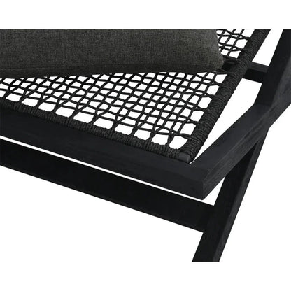 Bari Fabric Modern Stool-Outdoor Ottomans-SUNPAN-LOOMLAN