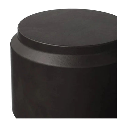 Barrel Concrete Made Stylish Outdoor Stool-Garden Stools-Urbia-LOOMLAN