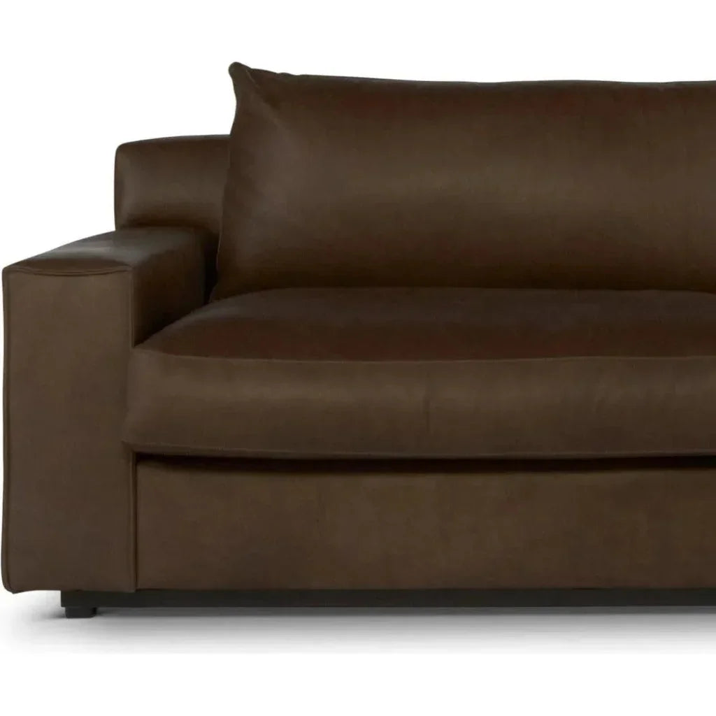 Barrett Ethical Custom Made 2 Cushion Leather Sofa - LOOMLAN - One For Victory - Sofas & Loveseats