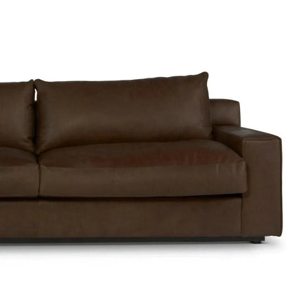 Barrett Ethical Custom Made 2 Cushion Leather Sofa - LOOMLAN - One For Victory - Sofas & Loveseats