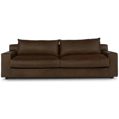 Barrett Ethical Custom Made 2 Cushion Leather Sofa - LOOMLAN - One For Victory - Sofas & Loveseats